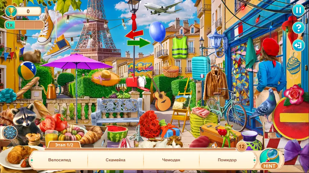 Скриншот игры Relaxing Time: Enchanting France #2