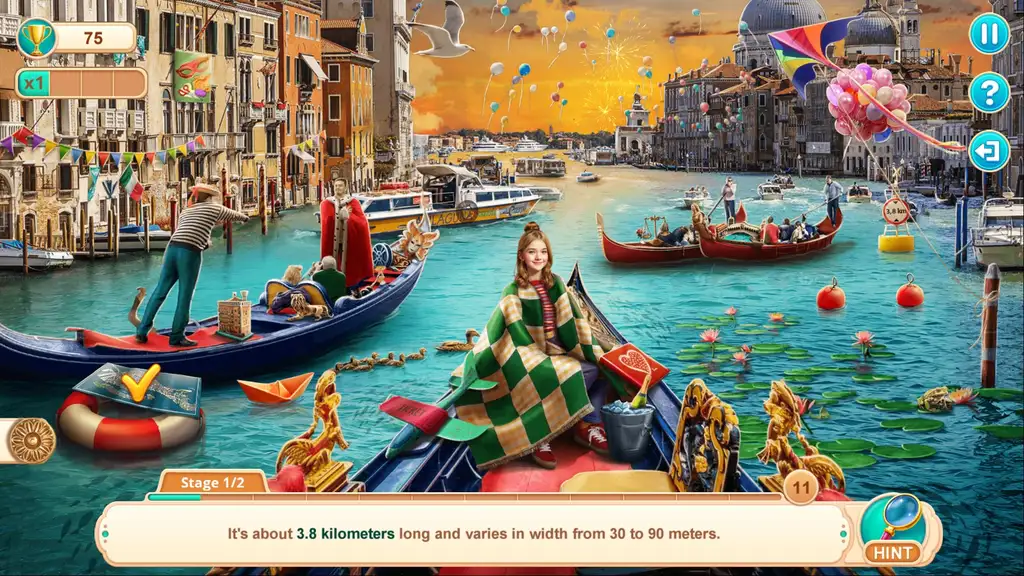 Скриншот игры Festival Journey: Venetian Masquerade #4
