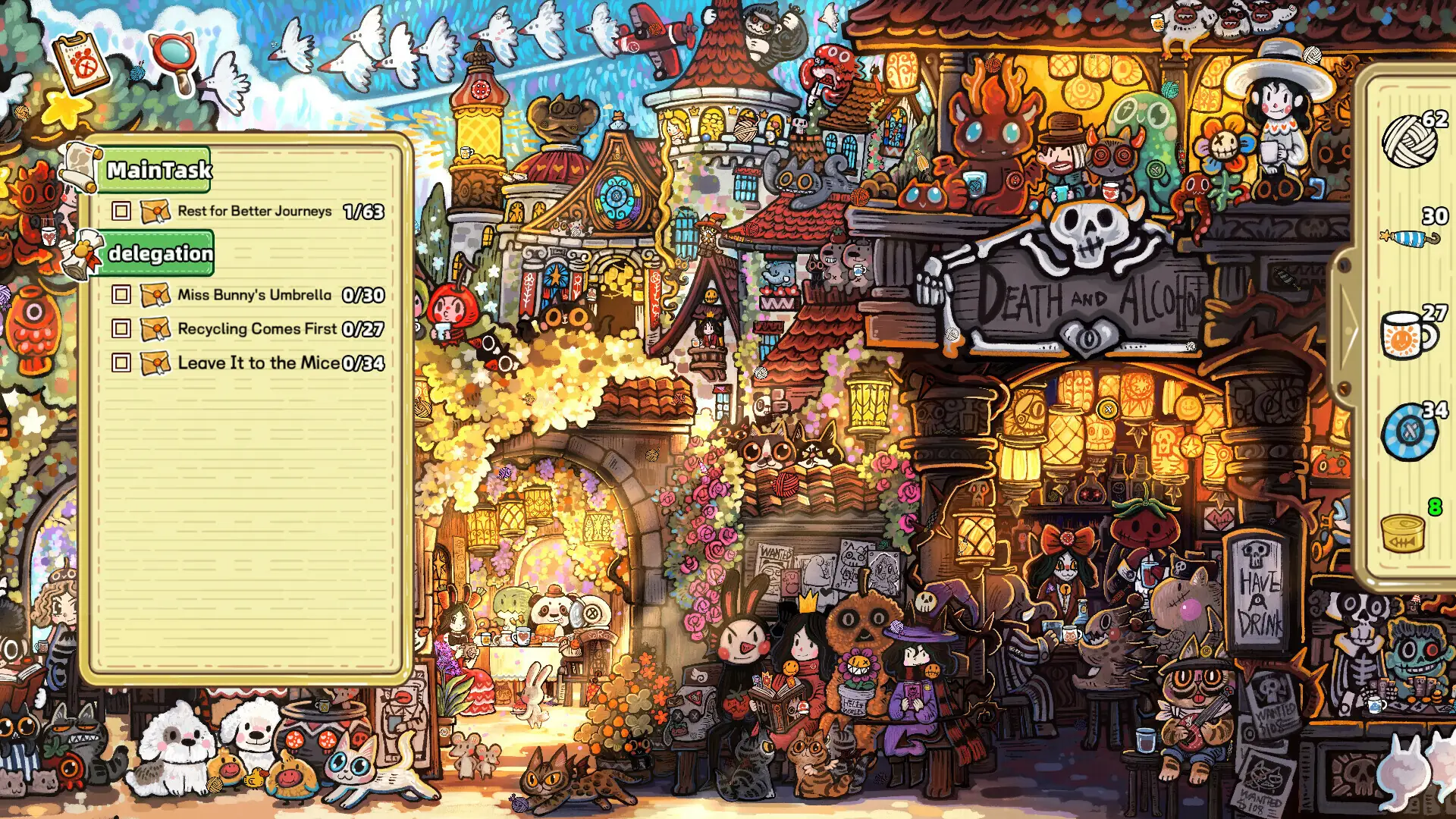 Скриншот игры Whisker Wanderlust: The Wondrous Journey #3