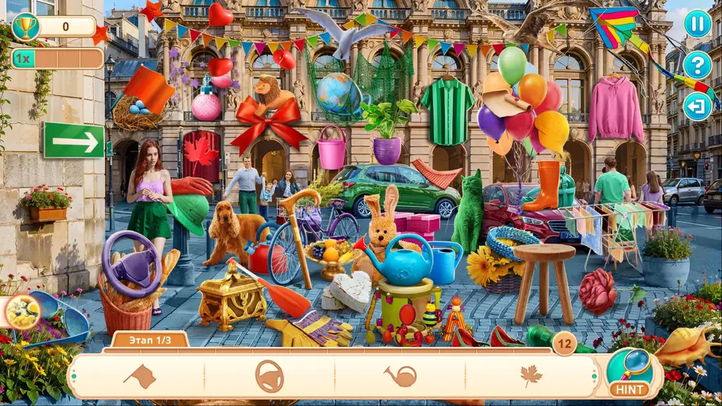 Скриншот игры Relaxing Time: Enchanting France #4