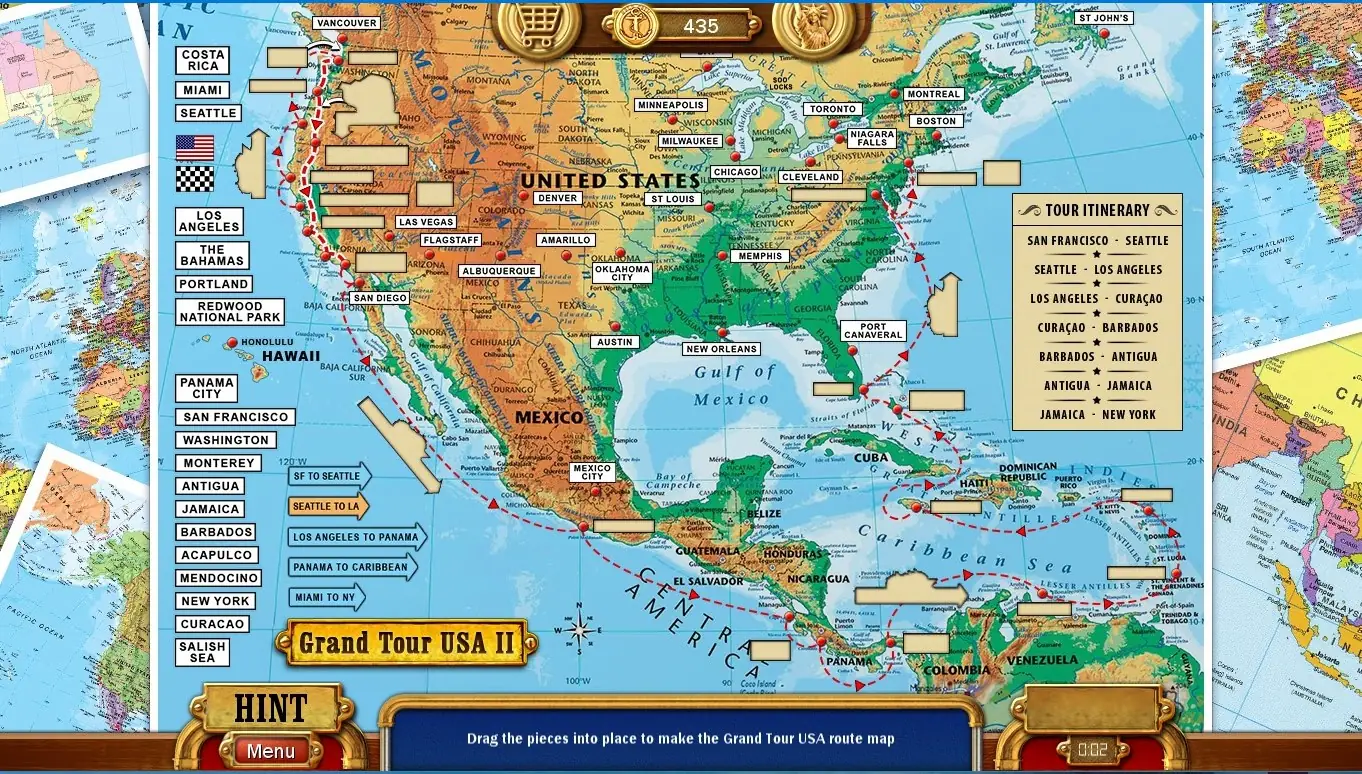 Скриншот игры Vacation Adventures: Cruise Director 9. Grand Tour USA 2 #2