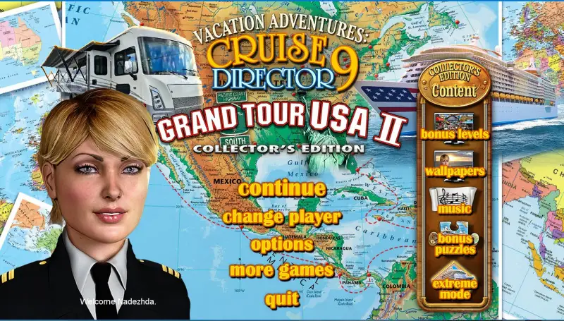 Скачать игру Vacation Adventures: Cruise Director 9. Grand Tour USA 2
