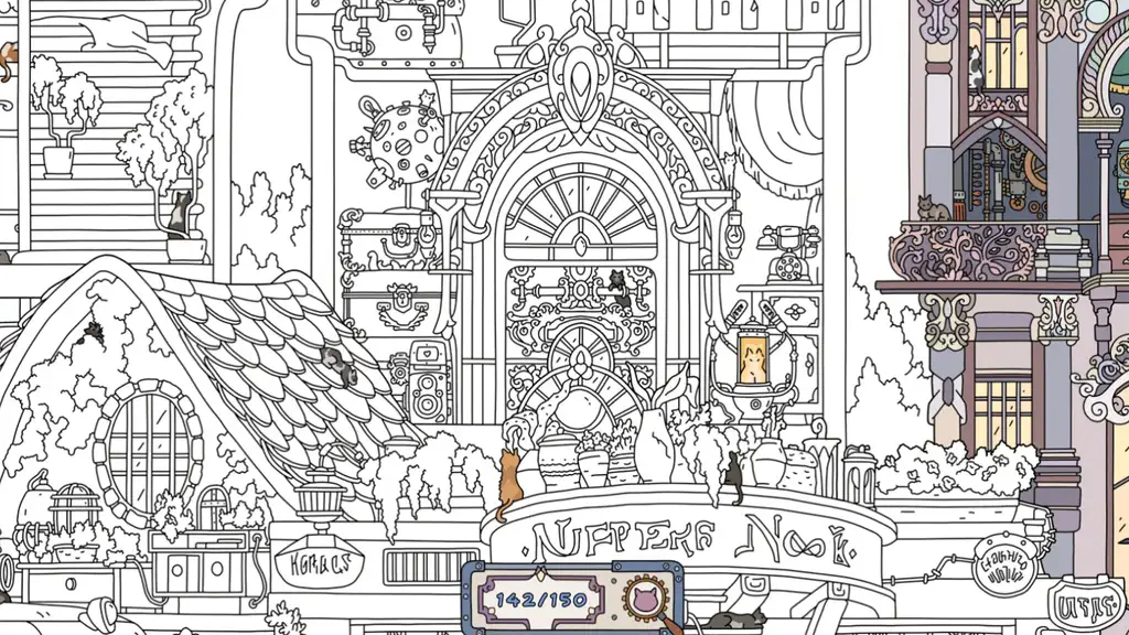 Скриншот игры Hidden cats 3: Steampunk #3