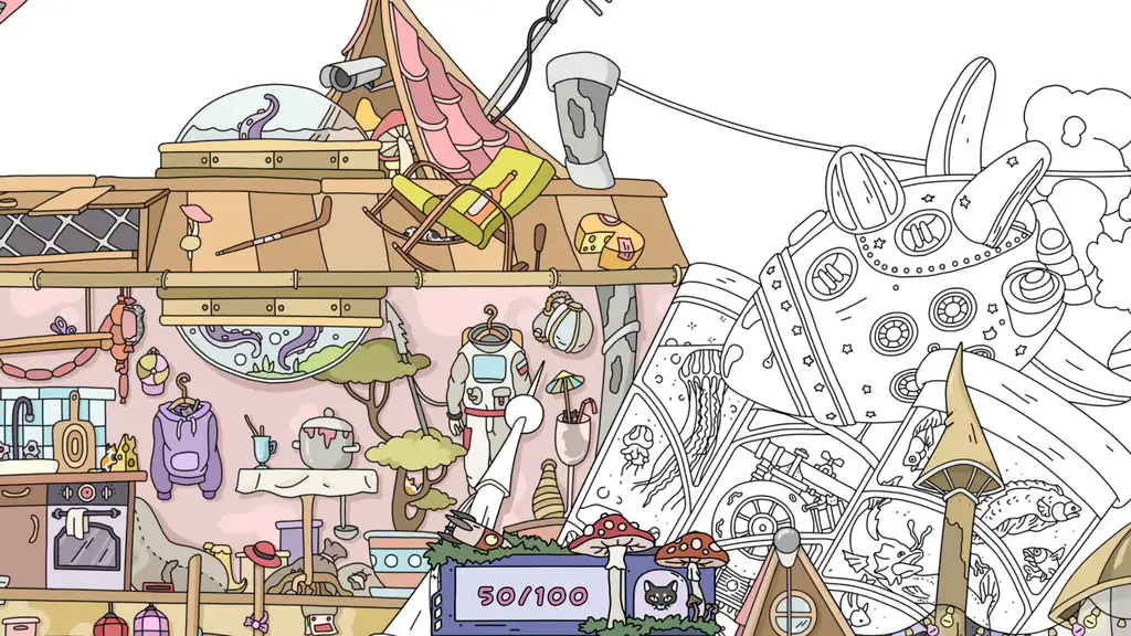 Скриншот игры Hidden Cats 9: Aliens #3