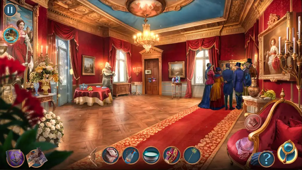 Скриншот игры Detective Club: Gallery of Shadows #4