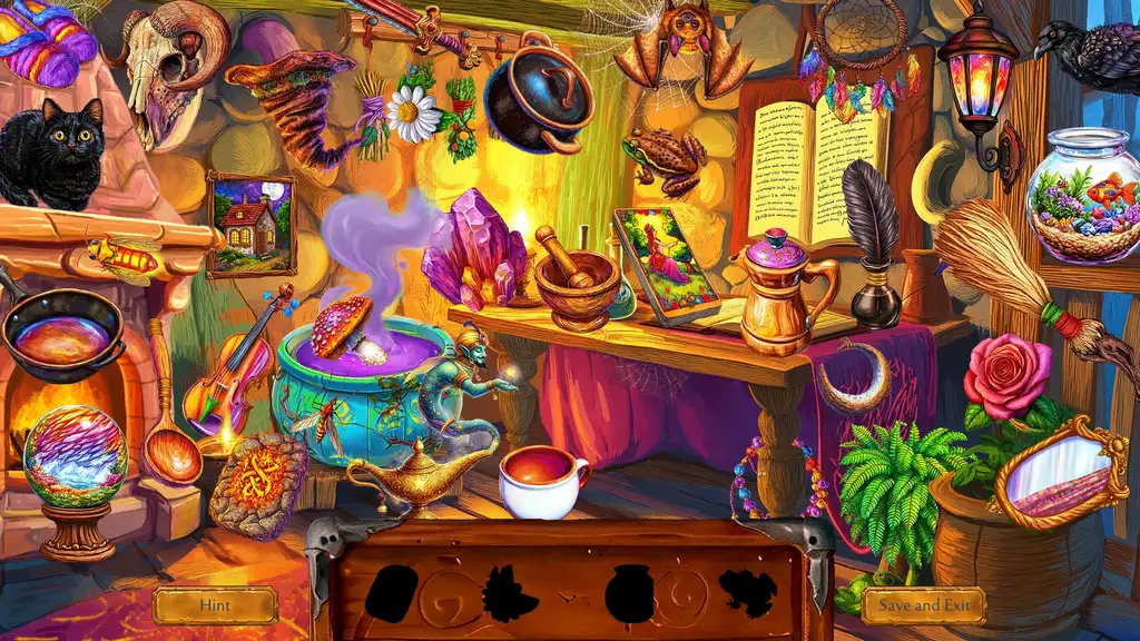 Скриншот игры Hiddenius: Sorceress Journey, 2: First Halloween #3