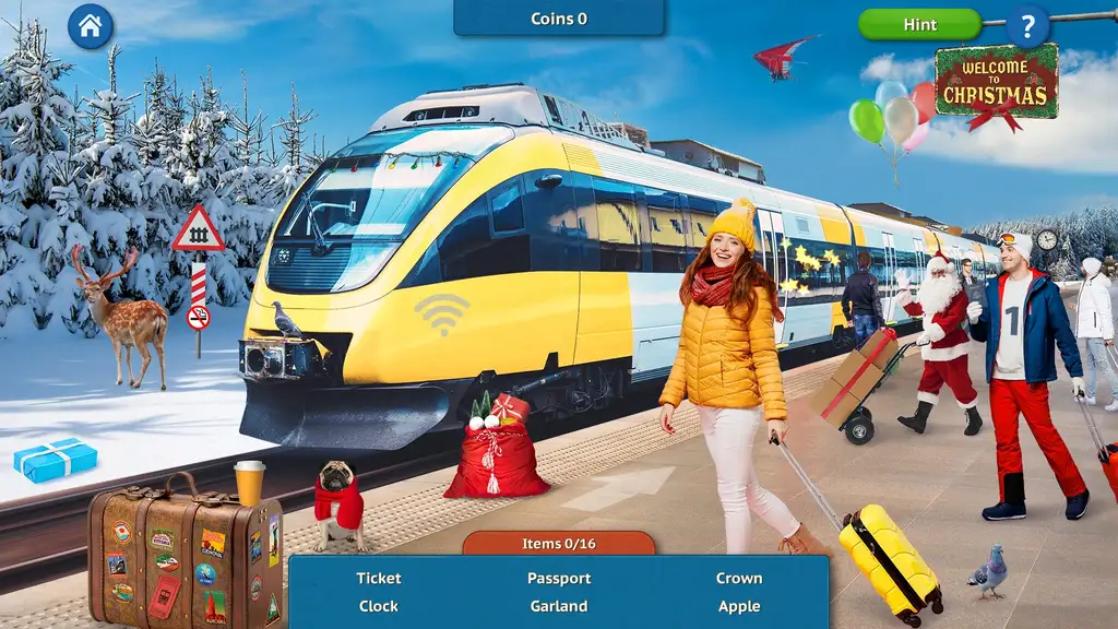Скриншот игры Find All Things 2: Christmas #2