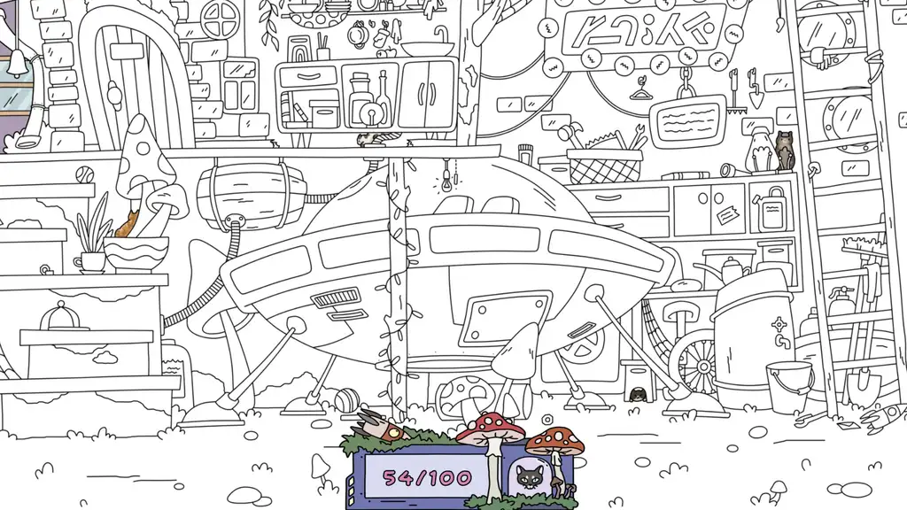 Скриншот игры Hidden Cats 9: Aliens #2