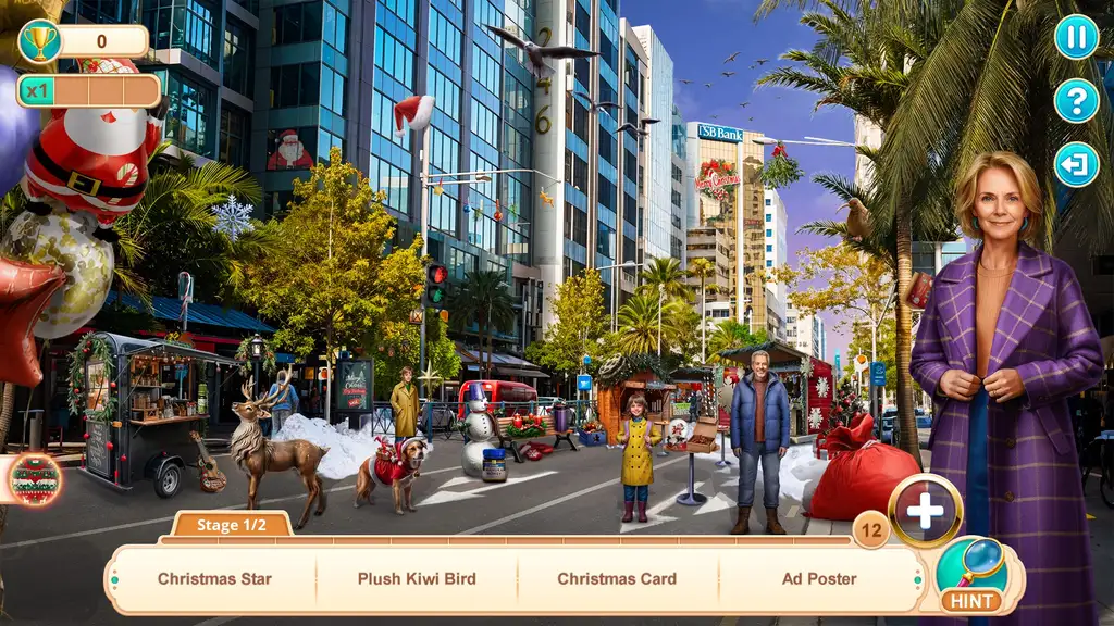 Скриншот игры Hidden Paradise 2: Kiwi Christmas #2