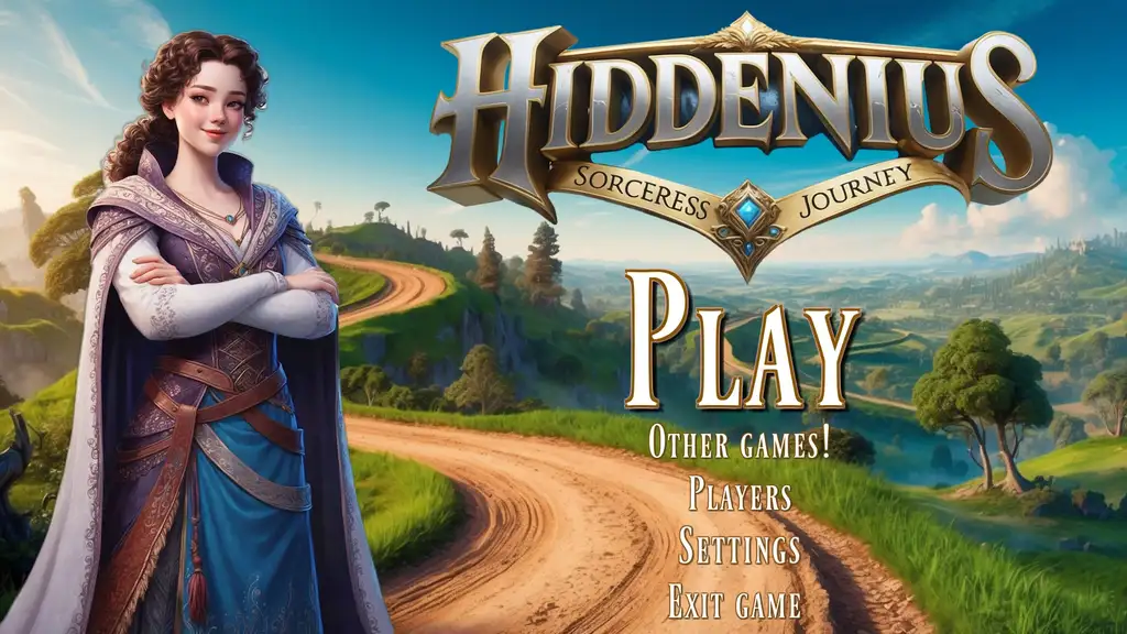 Скриншот игры Hiddenius: Sorceress Journey, 2: First Halloween #2