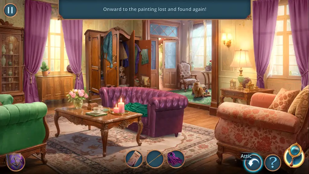 Скриншот игры Detective Club: Gallery of Shadows #3