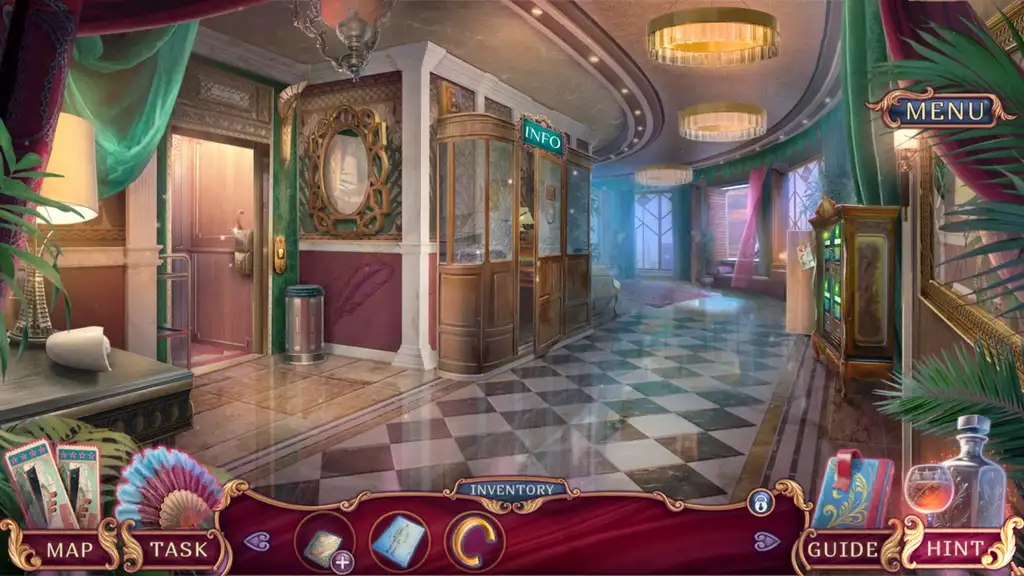 Скриншот игры Lady Mabel Mysteries: Death on Board #3