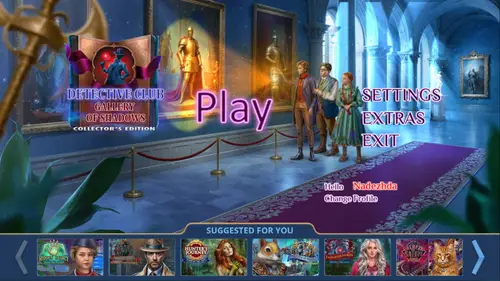 Скачать игру Detective Club: Gallery of Shadows