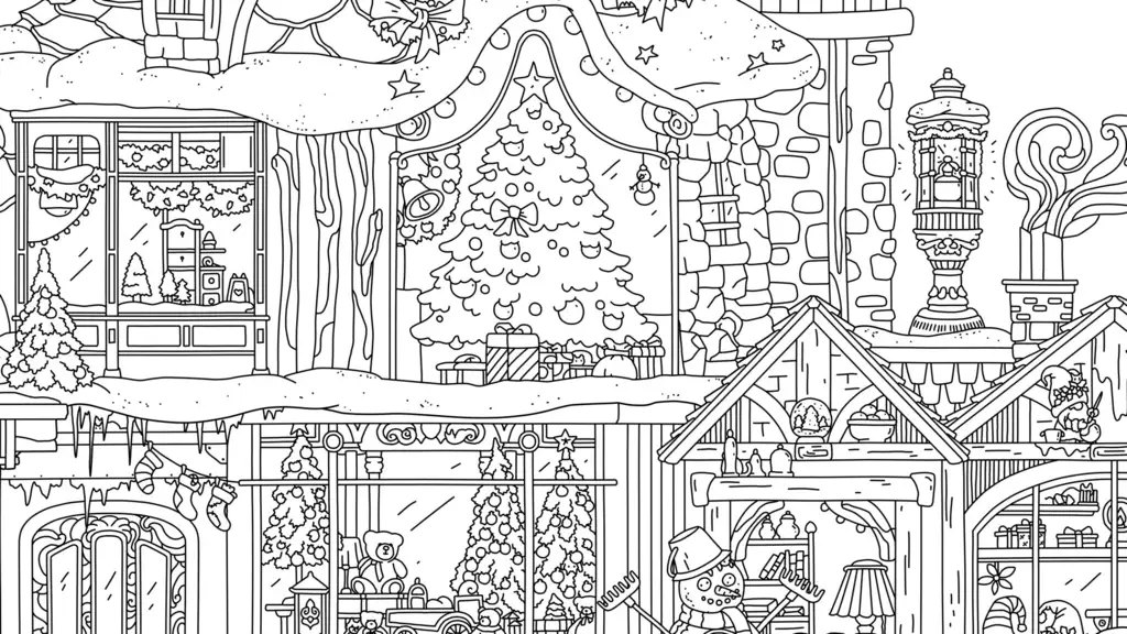 Скриншот игры Hidden Cats 8: Happy New Year #4