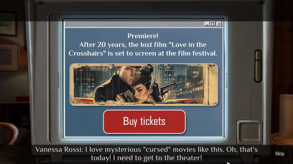 Скриншот игры Chimeras 14: The Lost Film #2