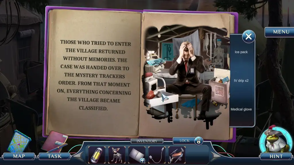Скриншот игры Mystery Trackers 21: The Shrouded Village #3