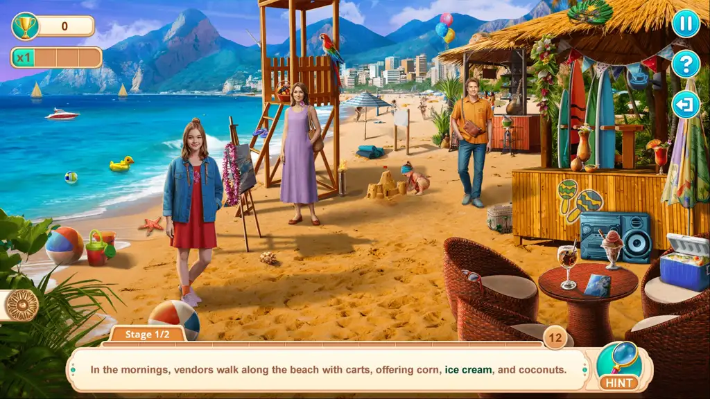 Скриншот игры Festival Journey 2: Secrets of Rio #3