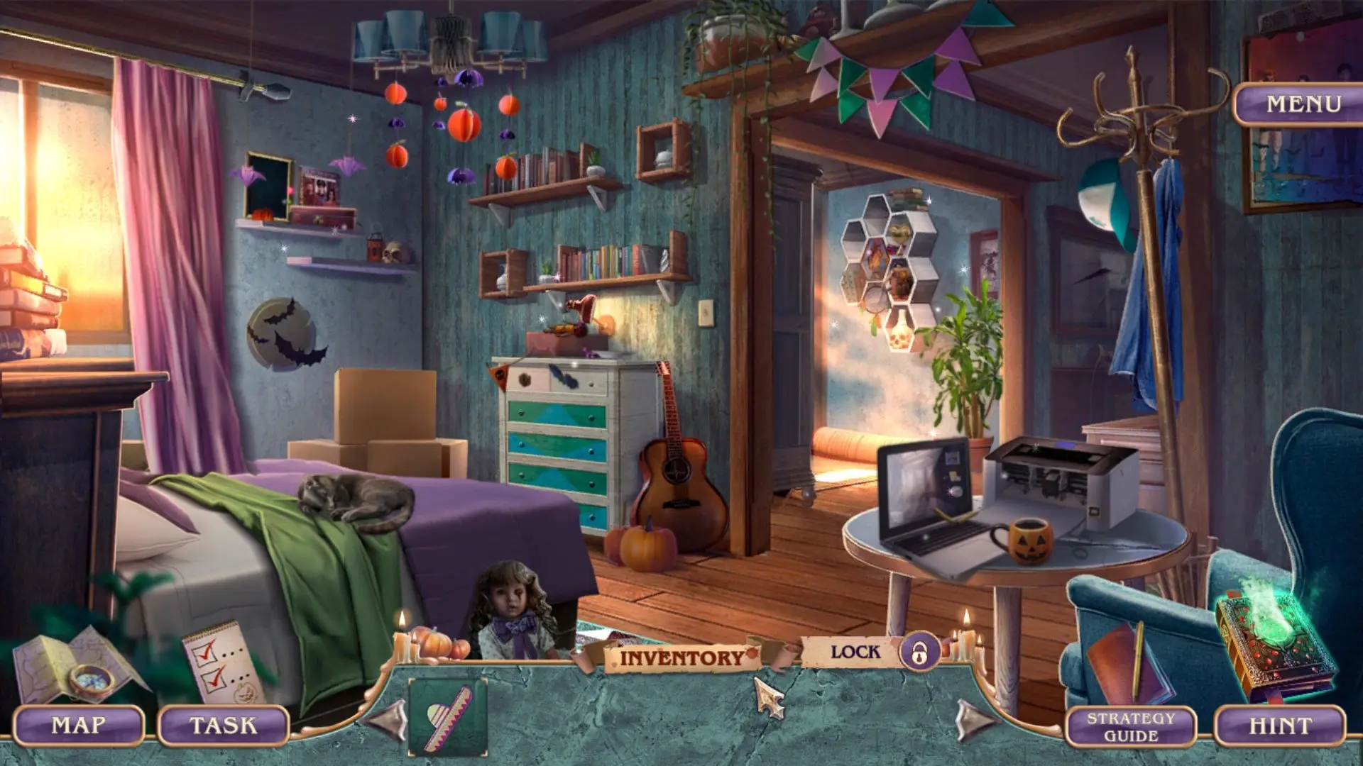 Скриншот игры Halloween Stories 7: Written in Blood #2