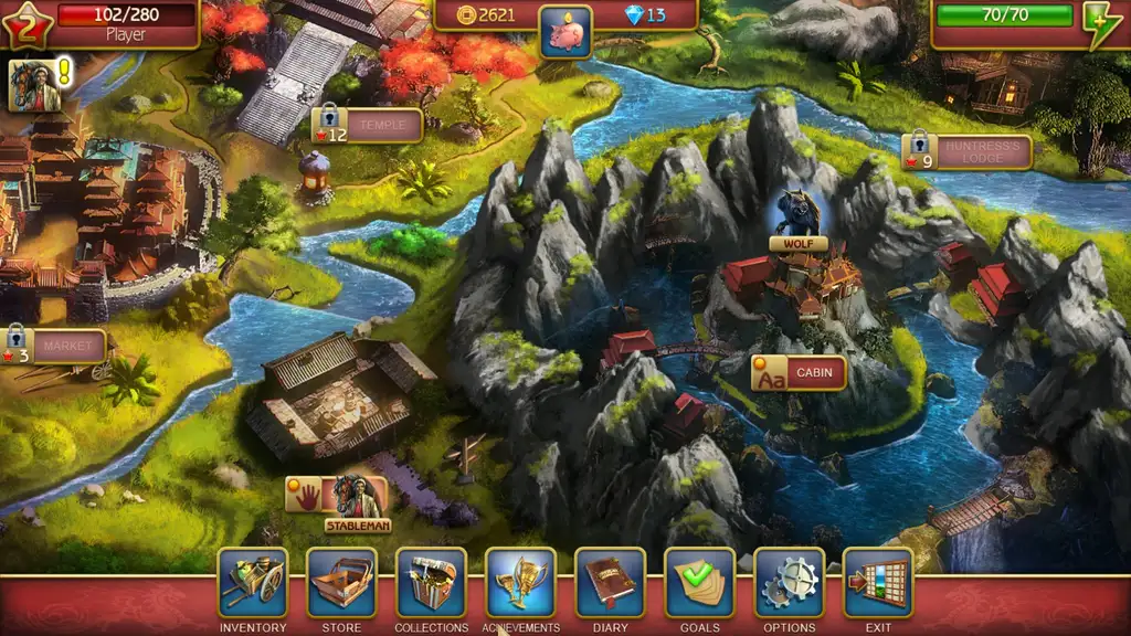 Скриншот игры Mystic Saga #2