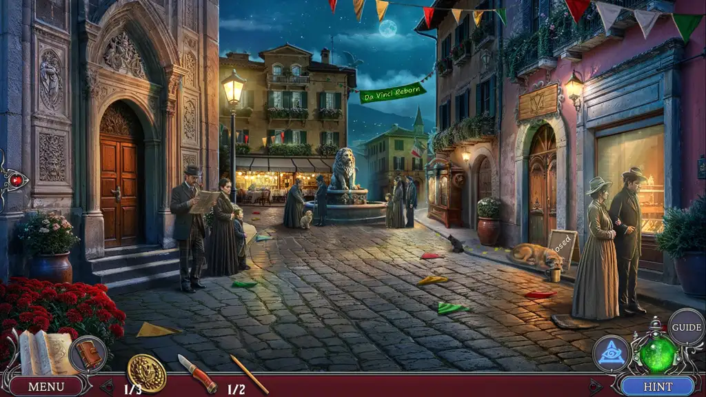 Скриншот игры Dark City 11: Florence Collectors Edition #3